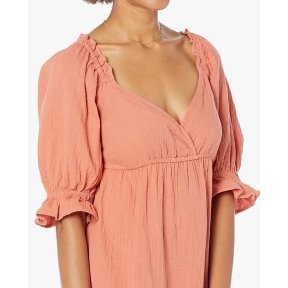 Billabong Perfect Paradise Dress NWT Size M Orange - Picture 3 of 6